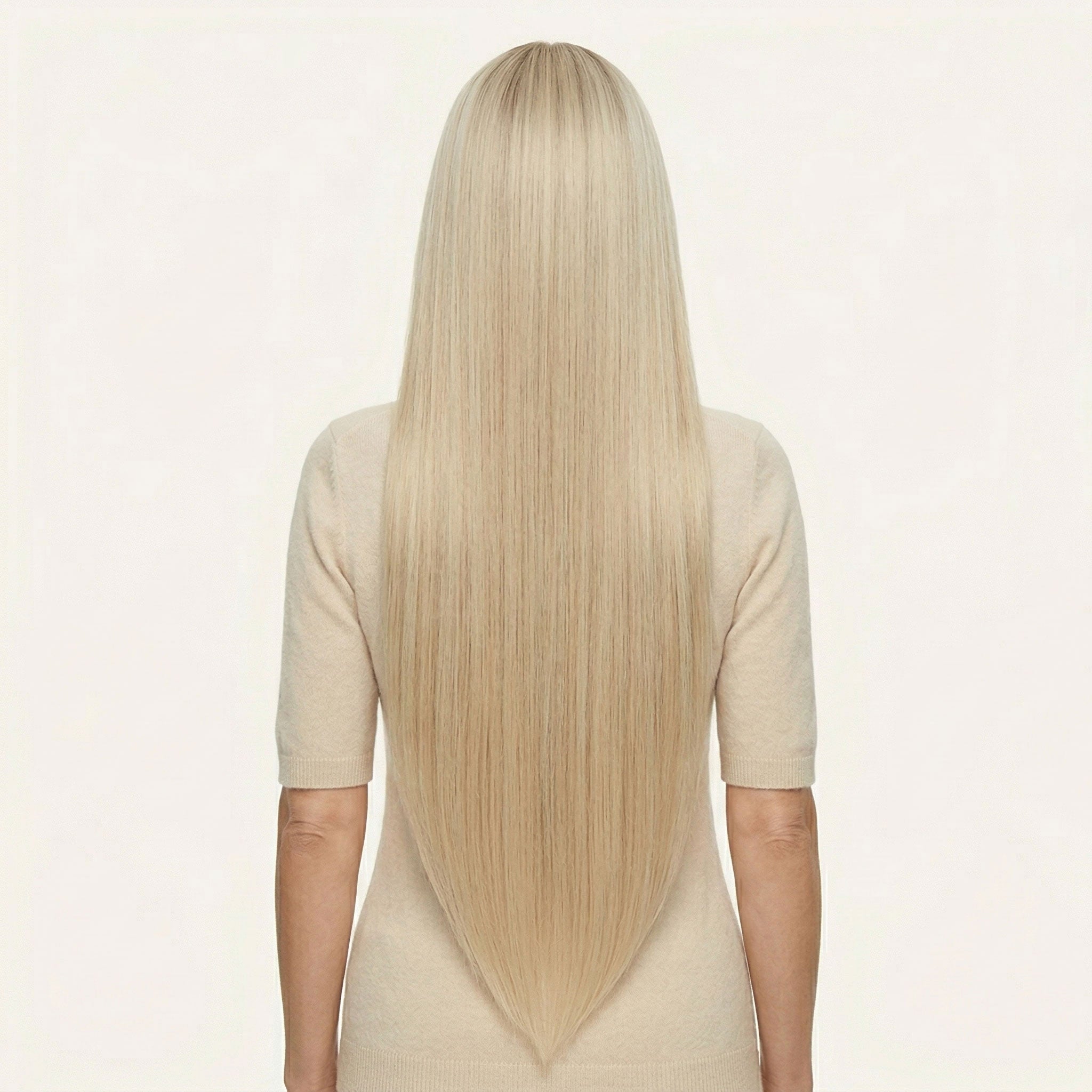 Perruque Synthétique Blonde Longue - Jolene - dos