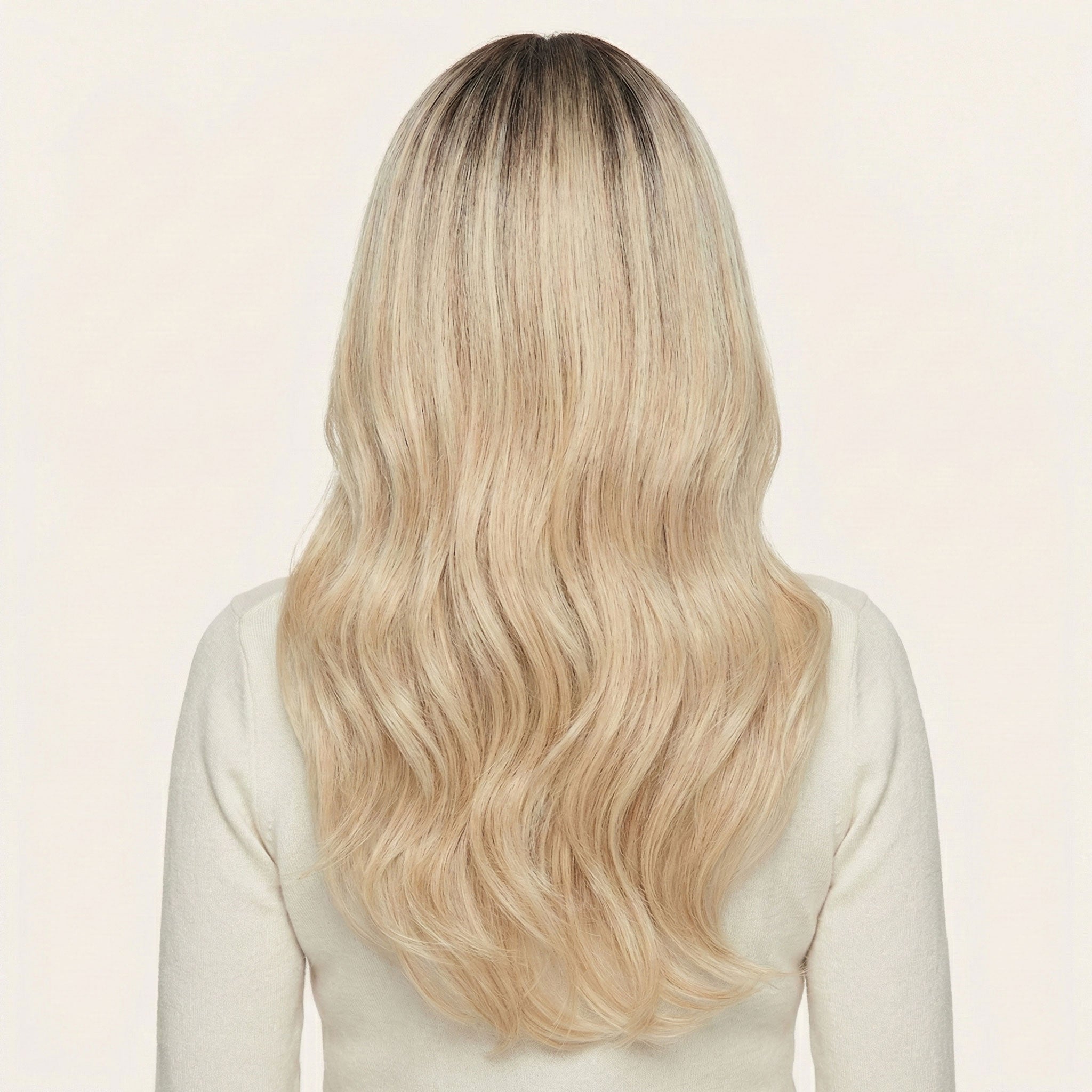 Perruque Synthétique Blonde Longue - Katell - dos