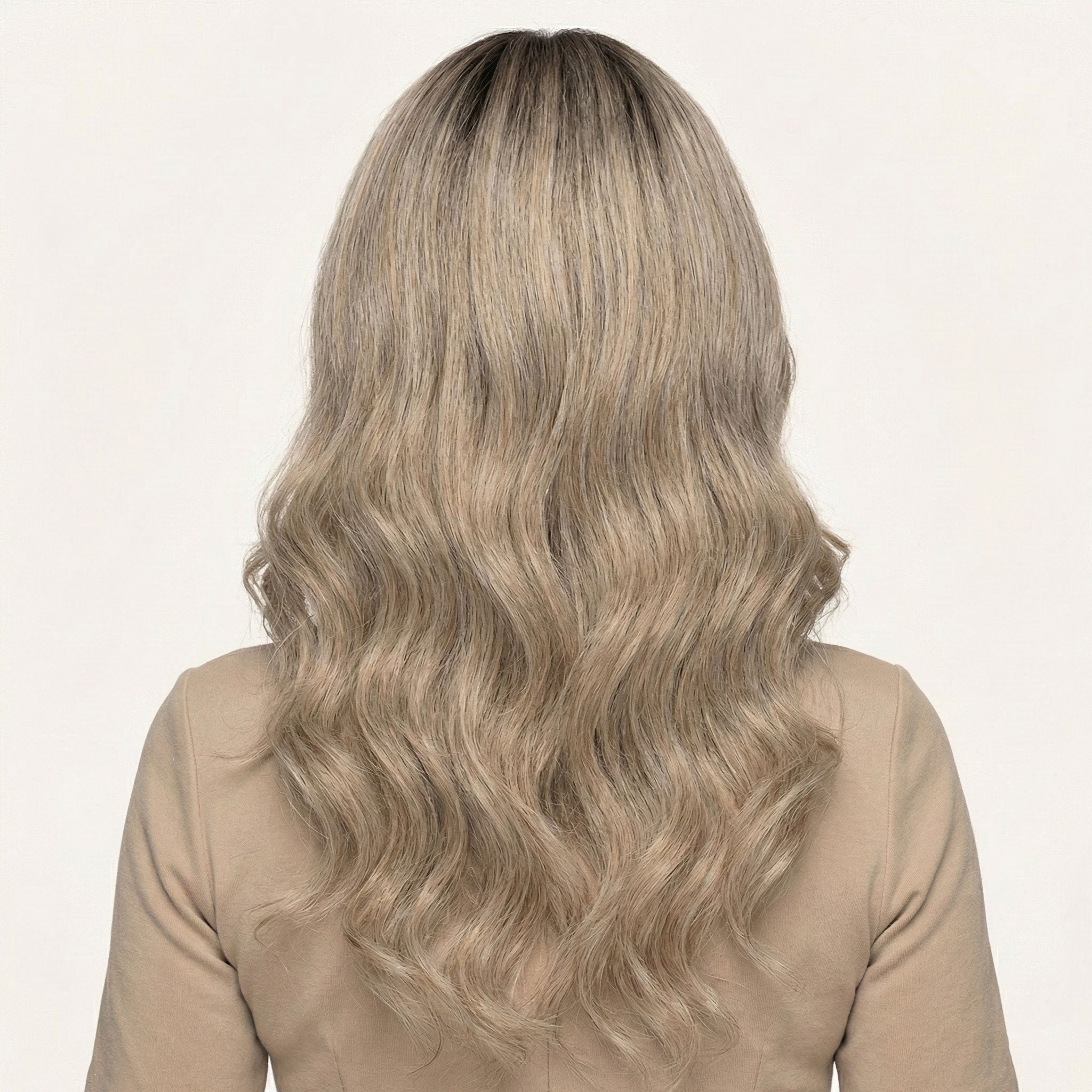 Perruque Synthétique Blonde Longue - Xena - dos