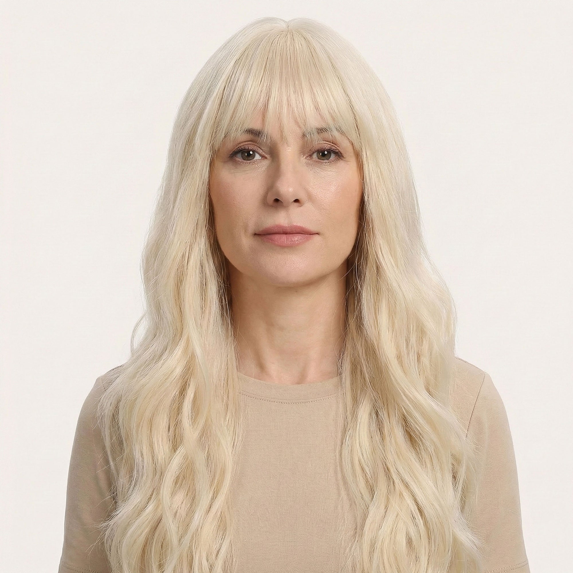 Perruque Synthétique Blonde Longue - Zara