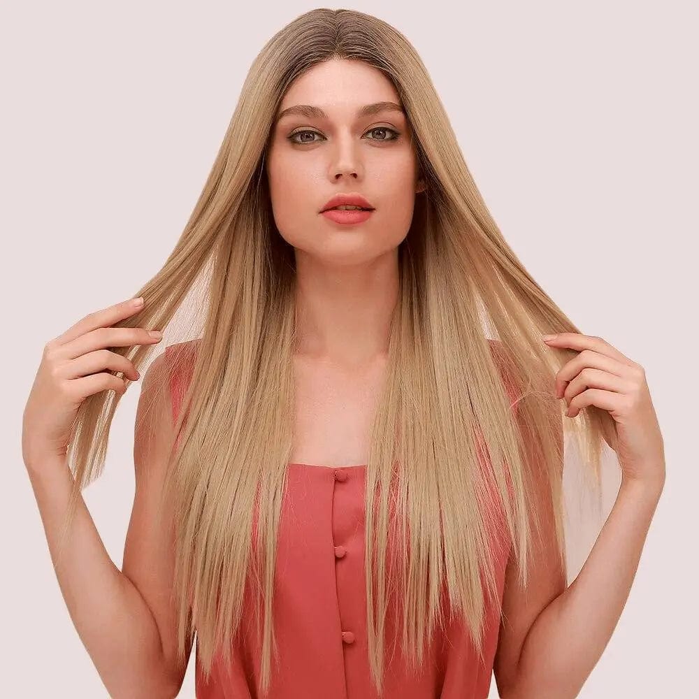 Perruque Synthétique Blonde Longue - Coralie - Perruque Femme