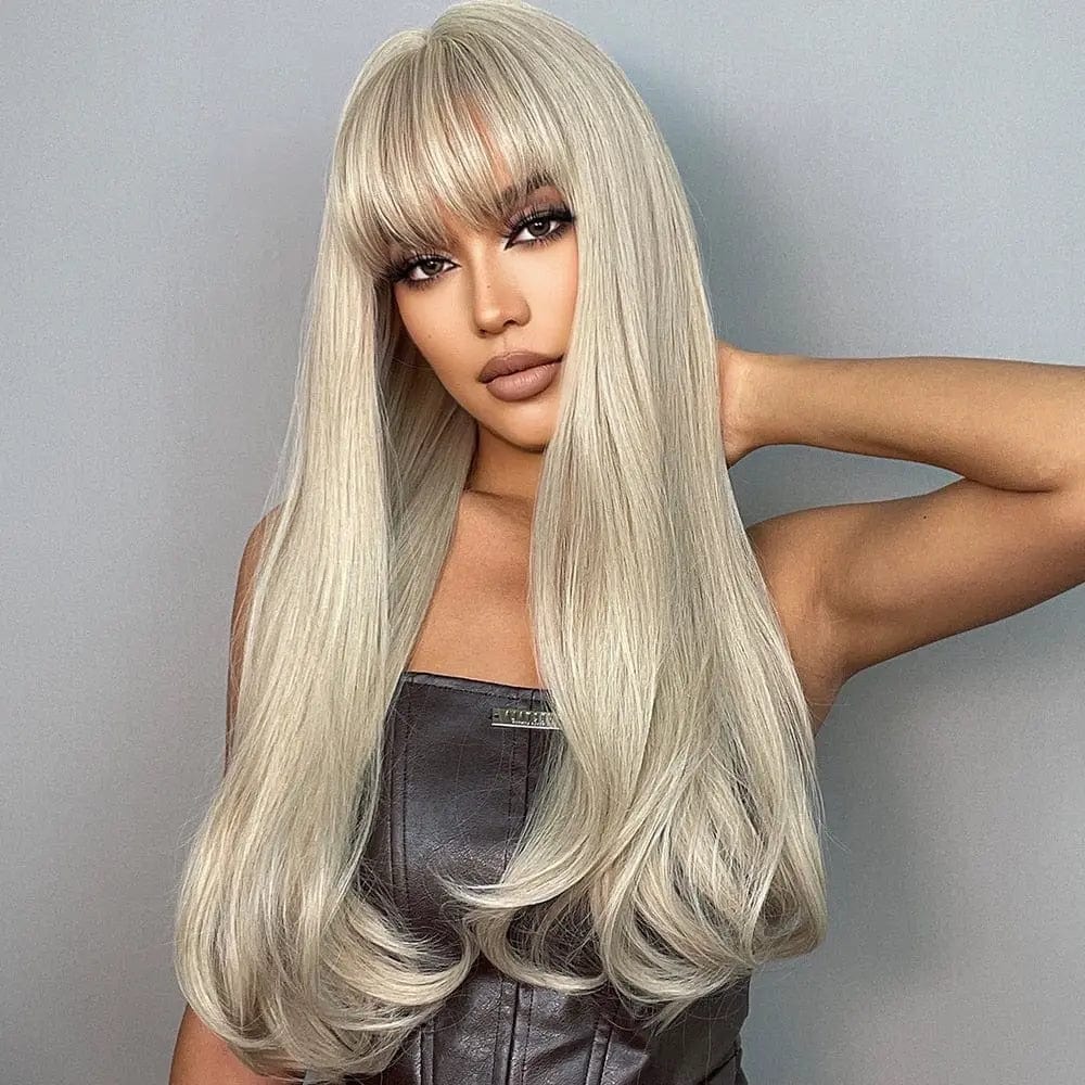 Perruque Synthétique Blonde Longue - Delphine - Perruque Femme