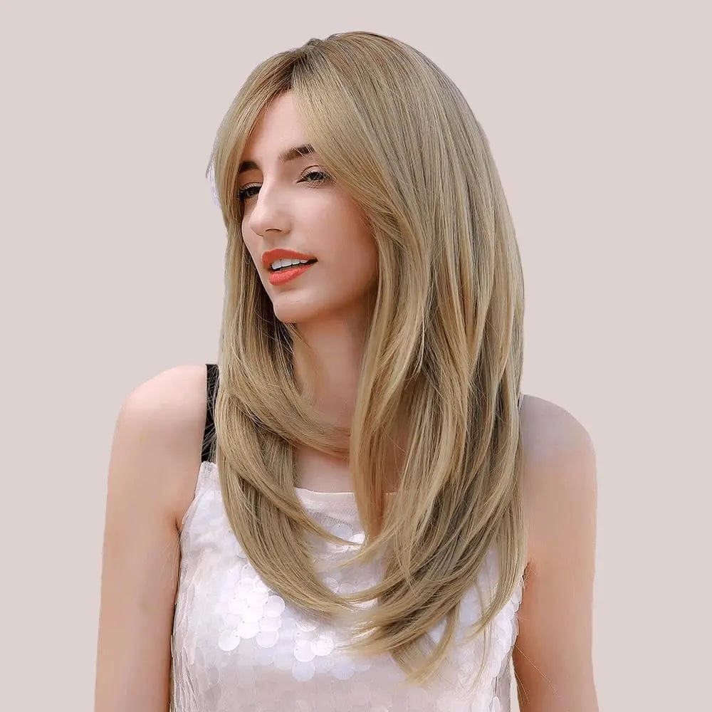 Perruque Synthétique Blonde Longue - Isra - Perruque Femme