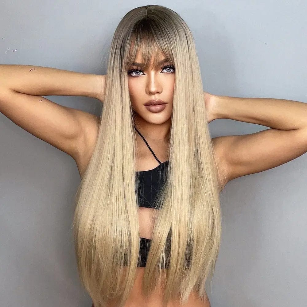 Perruque Synthétique Blonde Longue - Ysabel - Perruque Femme