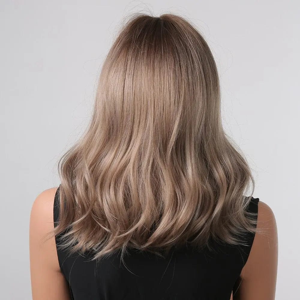 Perruque Synthétique Blonde Mi-Longue - Valeria - Perruque Femme