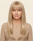 Perruque Synthétique Blonde à Frange Longue - Imane