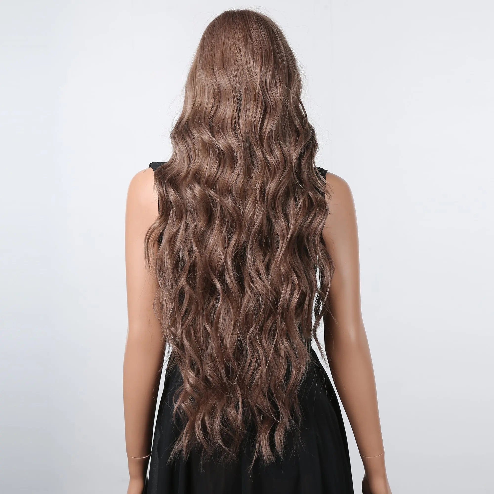 Perruque Synthétique Brune Bouclée Longue - Tatiana - Perruque Femme