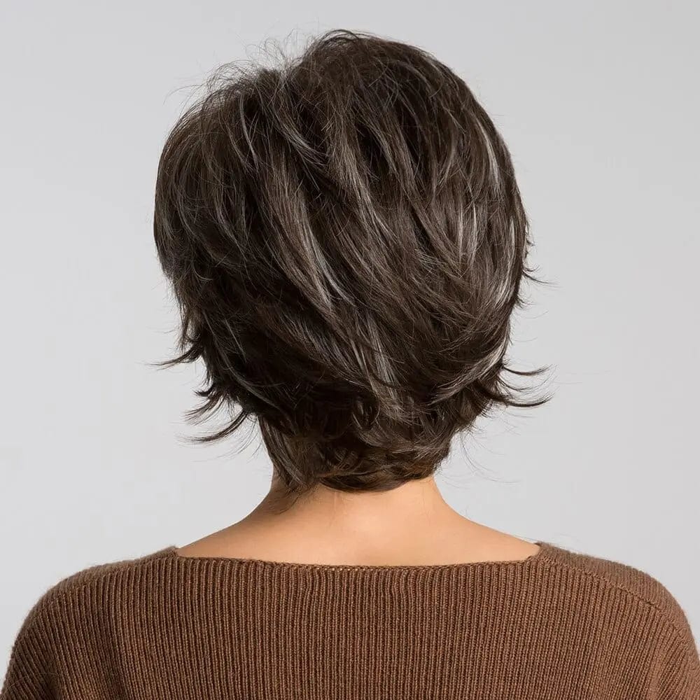 Perruque Synthétique Brune Carré Court - Nerys - Perruque Femme