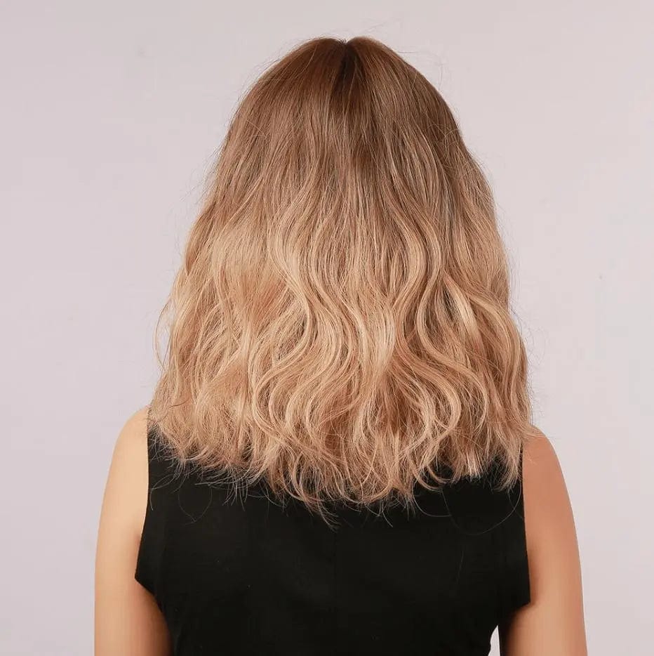 Perruque Synthétique Brune Carré Mi-Long - Xanthe - Perruque Femme