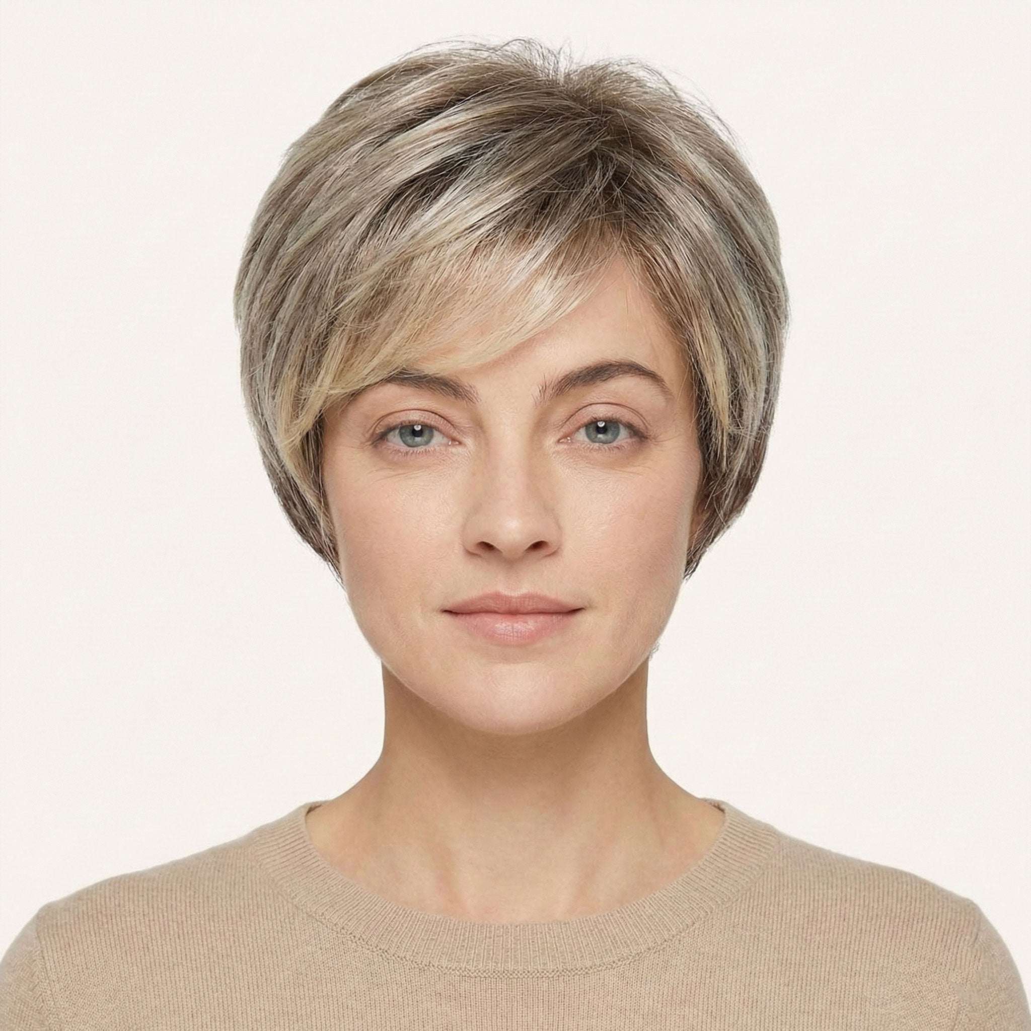 Perruque Synthétique Brune Courte - Paloma