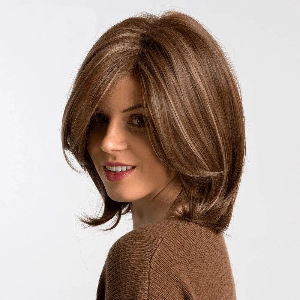 Perruque Synthétique Brune Courte - Liora - Perruque Femme