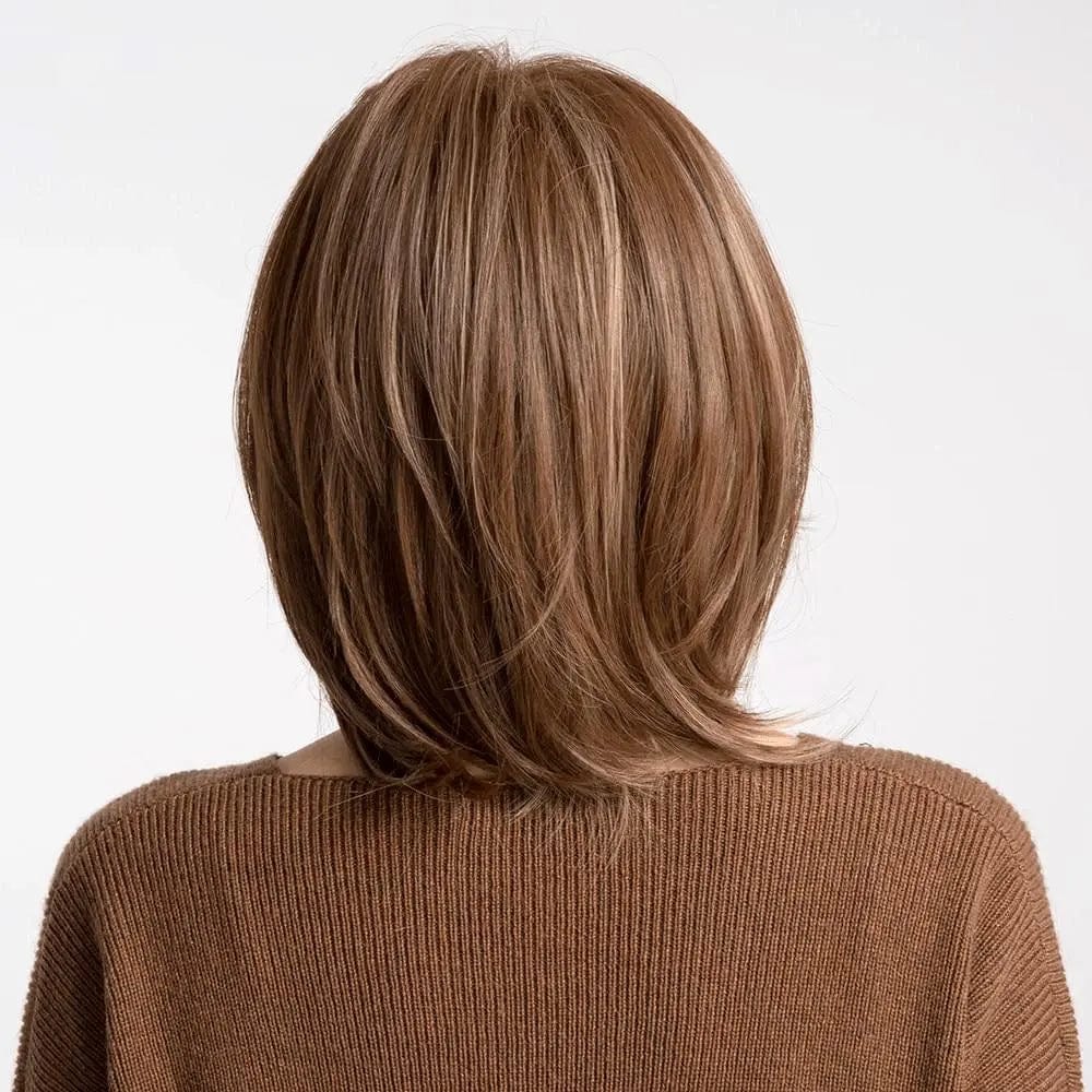 Perruque Synthétique Brune Courte - Liora - Perruque Femme