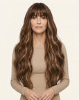 Perruque Synthétique Brune Longue - Célia