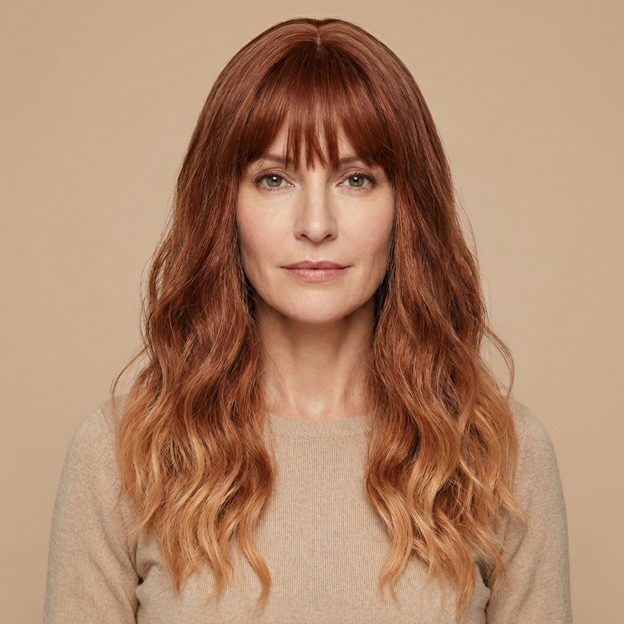 Perruque Synthétique Brune Longue - Hortense