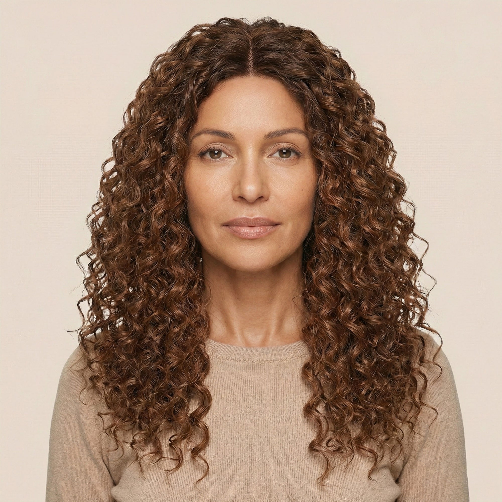 Perruque Synthétique Brune Longue - Jovita