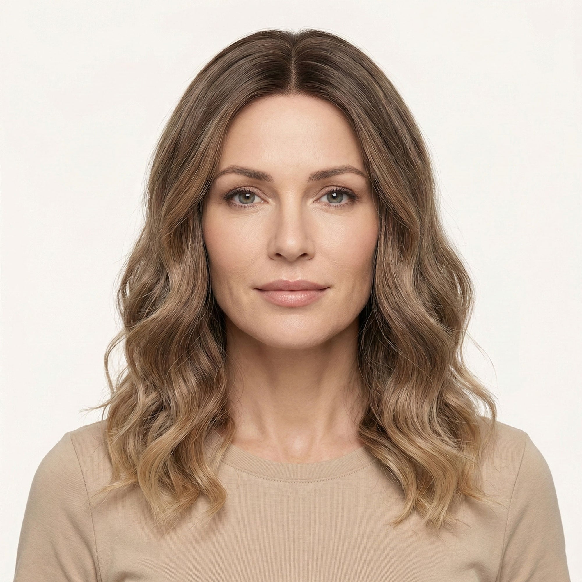 Perruque Synthétique Brune Longue - Katalina