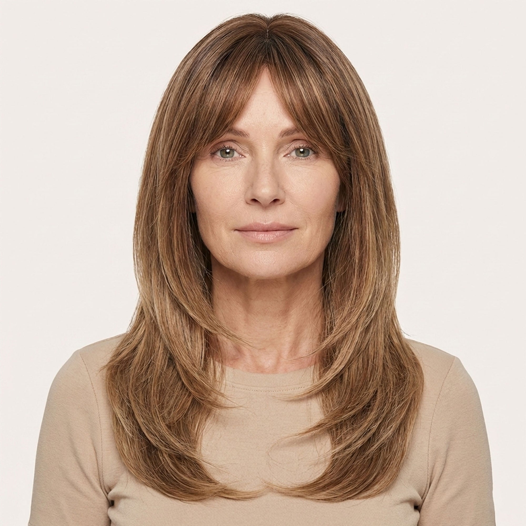 Perruque Synthétique Brune Longue - Viviana