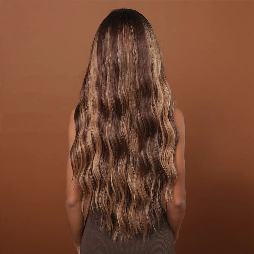 Perruque Synthétique Brune Longue - Célia - Perruque Femme