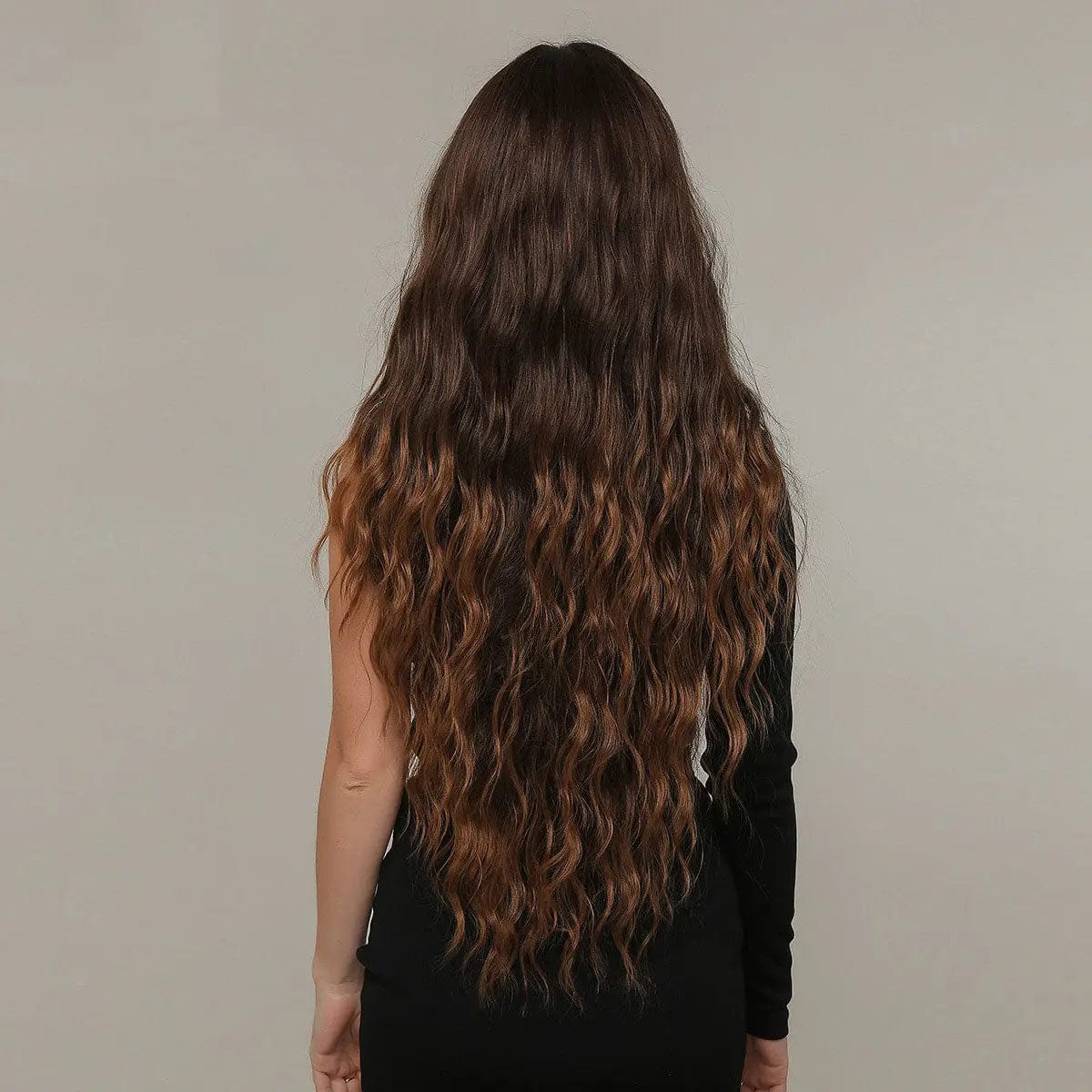 Perruque Synthétique Brune Longue - Estella - Perruque Femme