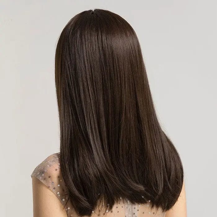 Perruque Synthétique Brune Longue - Eulalie - Perruque Femme