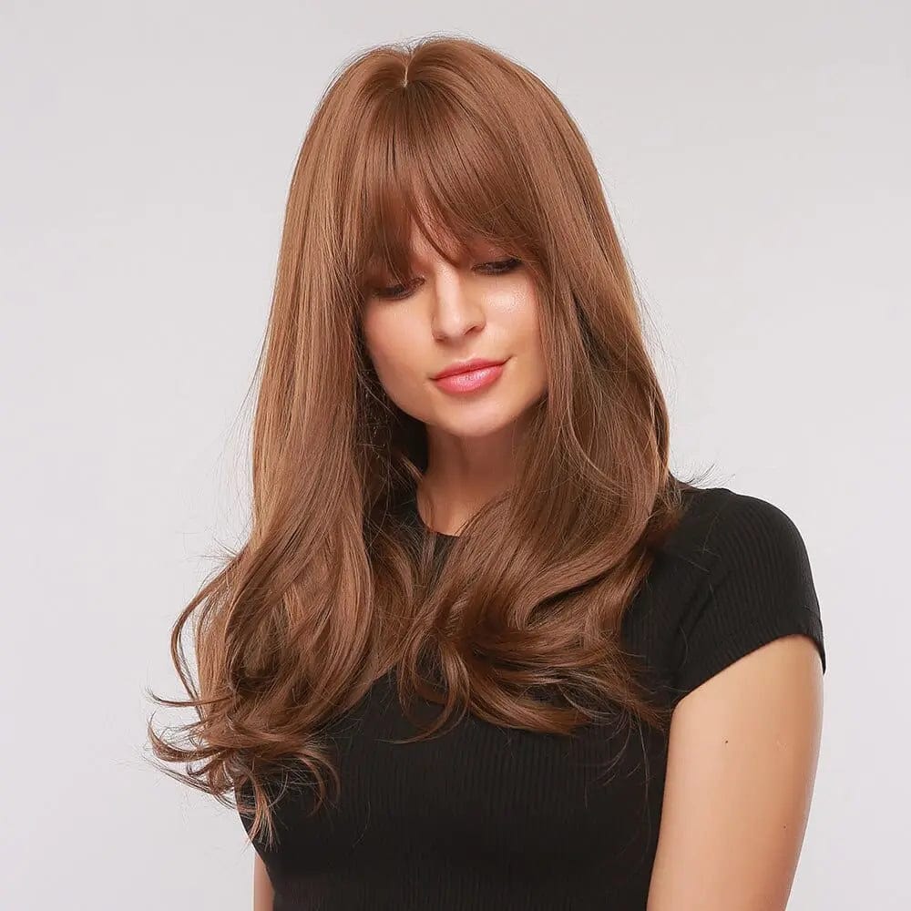 Perruque Synthétique Brune Longue - Nuala - Perruque Femme