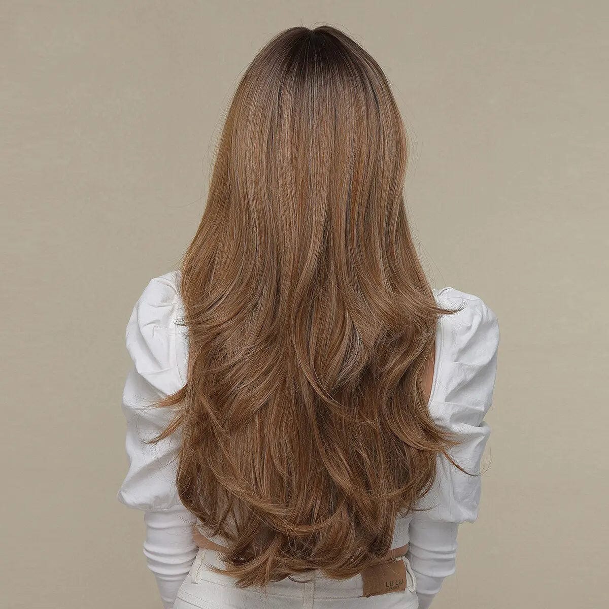 Perruque Synthétique Brune Longue - Rosalind - Perruque Femme