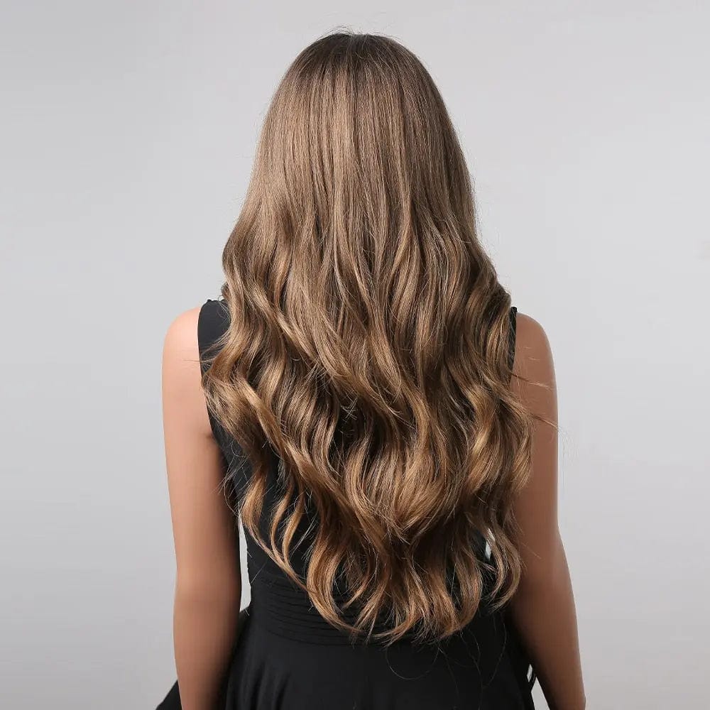 Perruque Synthétique Brune Longue - Sibylle - Perruque Femme