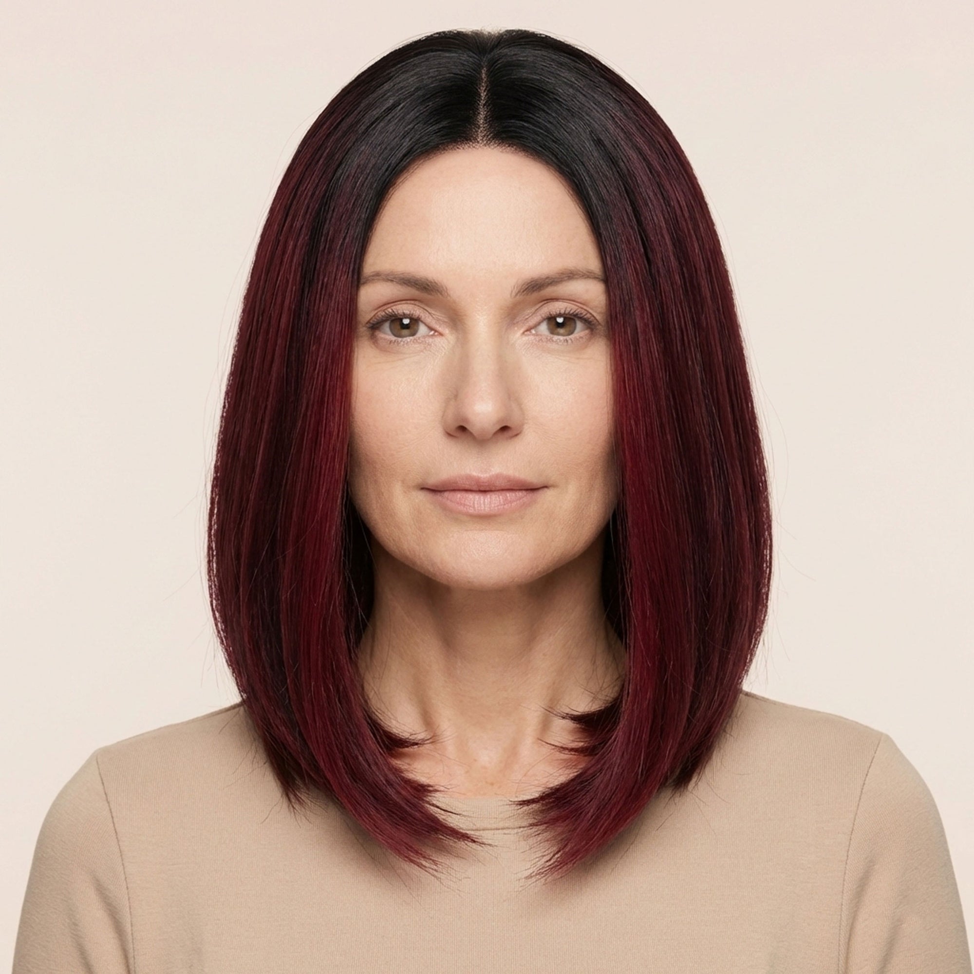 Perruque Synthétique Rouge Courte - Daria