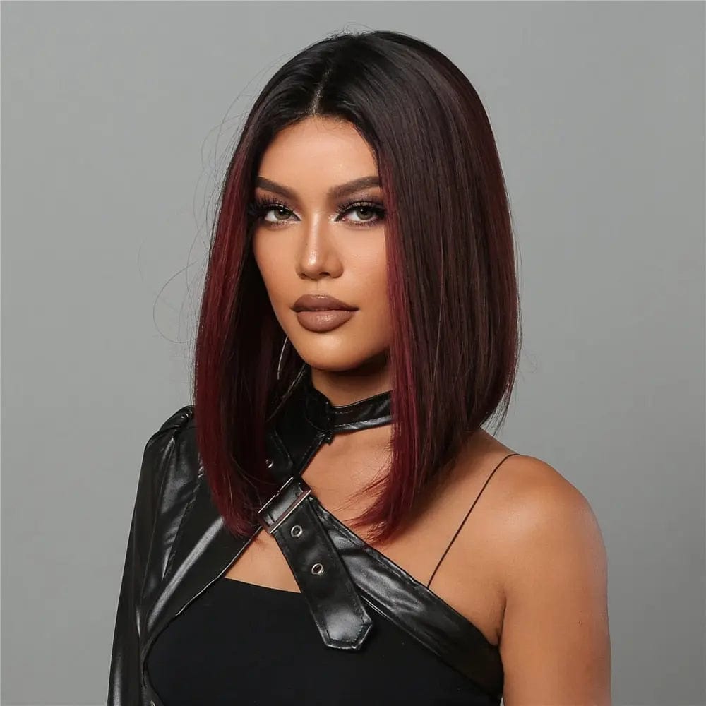 Perruque Synthétique Rouge Courte - Daria - Perruque Femme