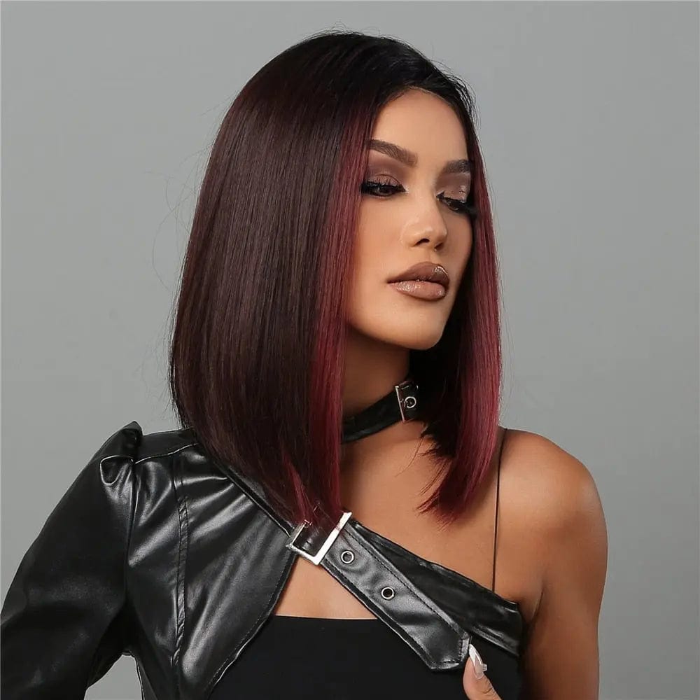 Perruque Synthétique Rouge Courte - Daria - Perruque Femme