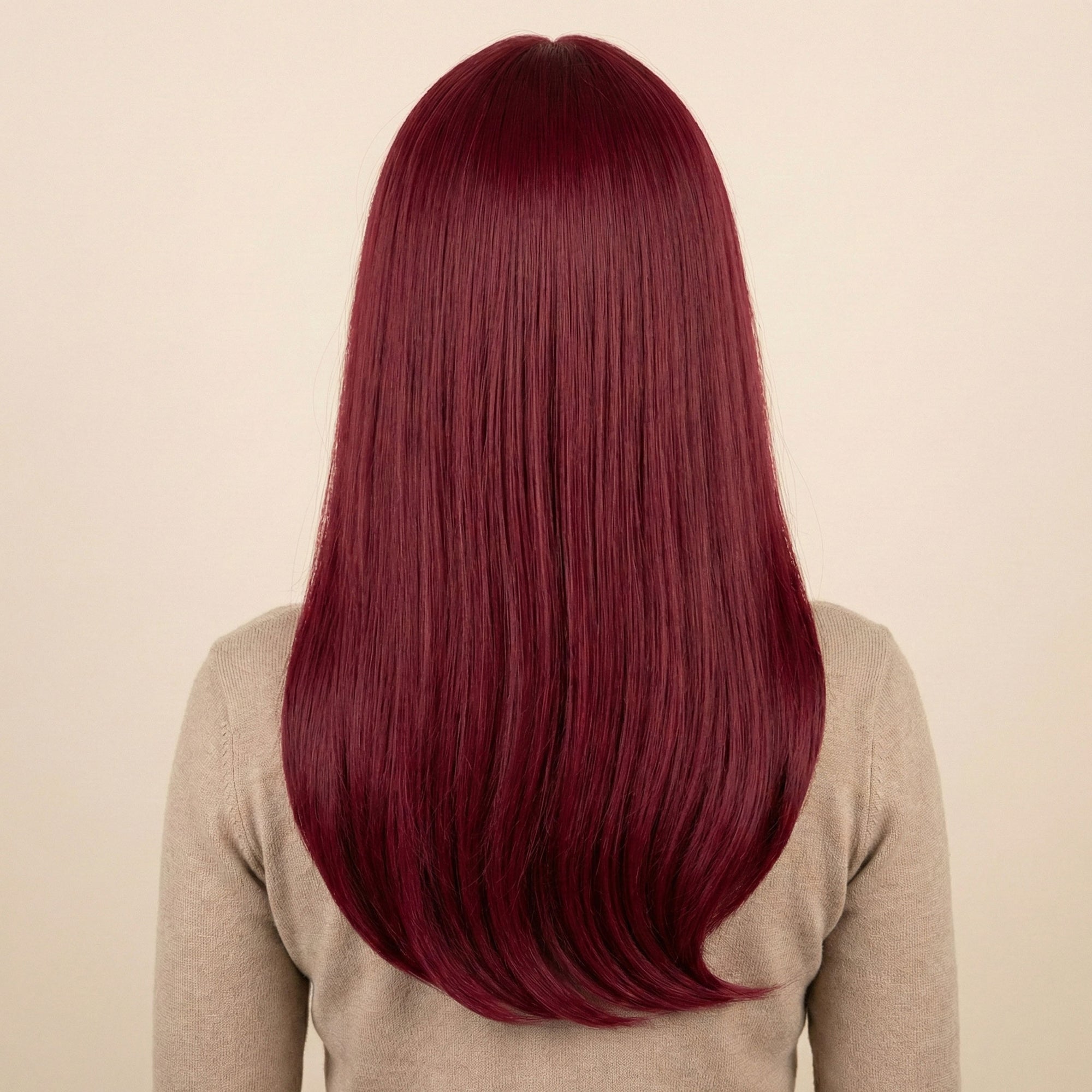 Perruque Synthétique Rouge Longue - Xiomara