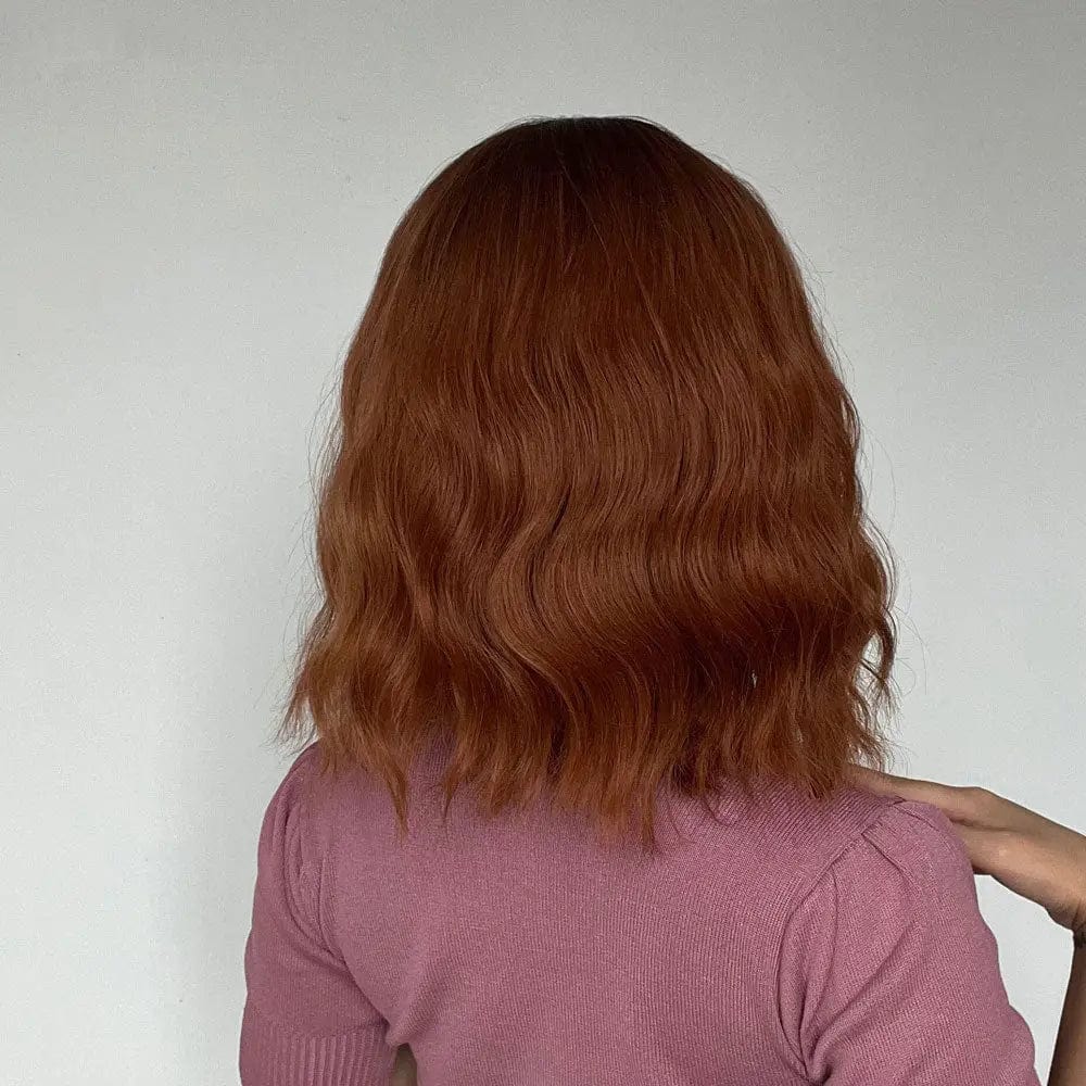 Perruque Synthétique Rousse Mi-Longue - Xanthe - Perruque Femme