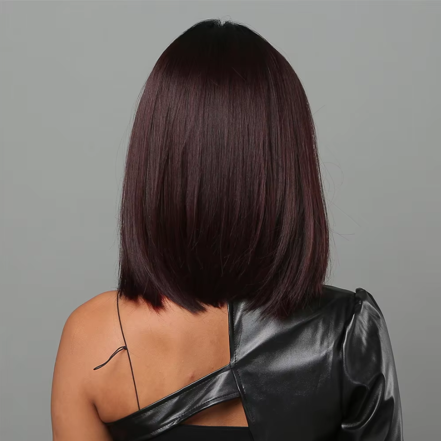 Perruque Synthétique Rouge Courte - Daria