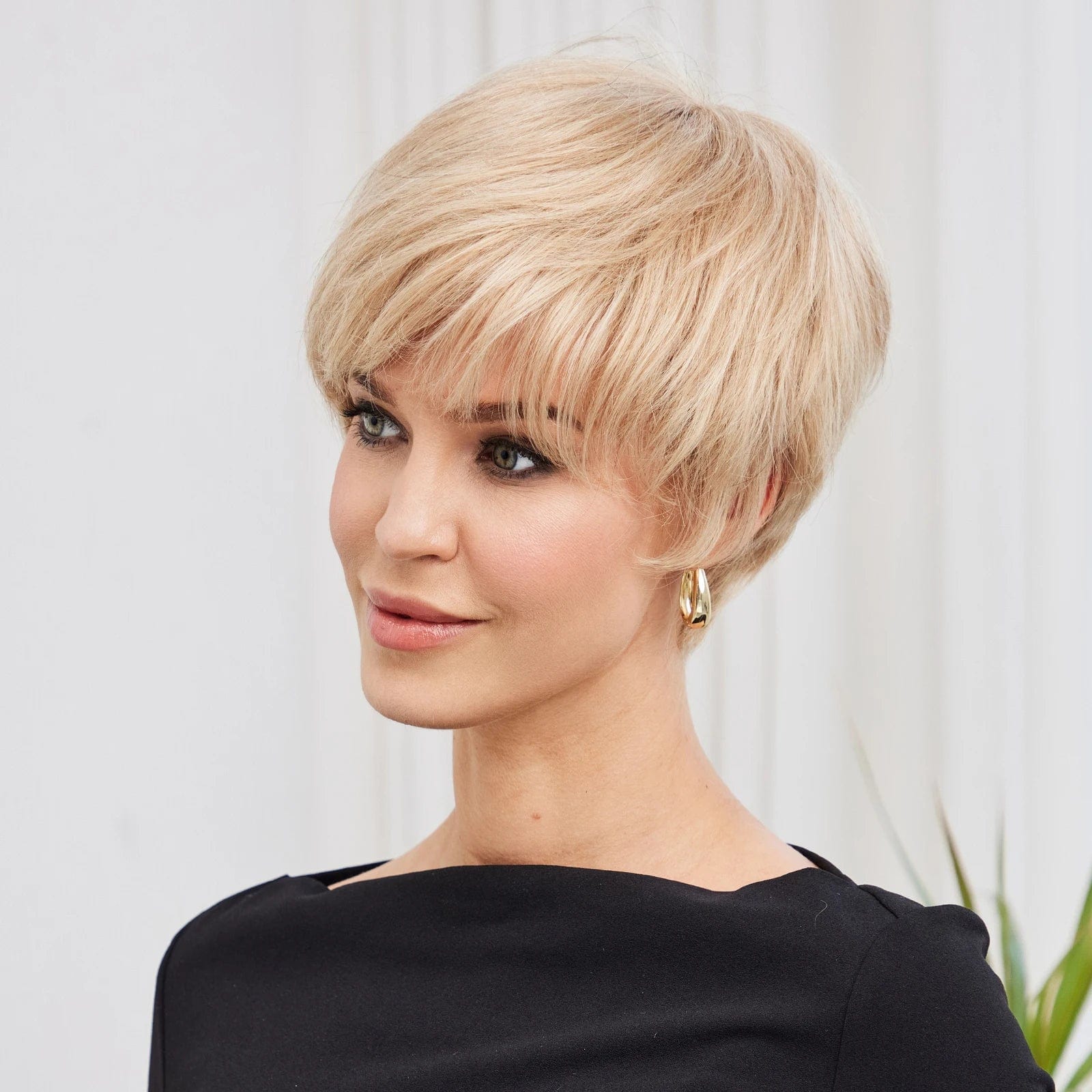 Perruque Naturelle Blonde Carré Court - Jeanne