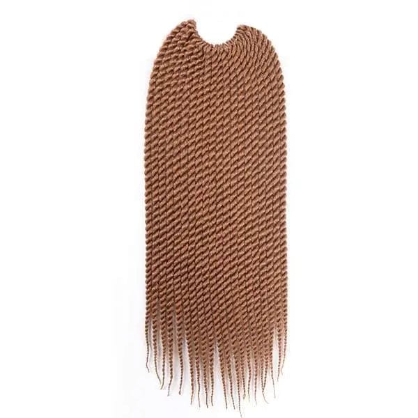 Tresse Sénégalaise Crochet Braids Châtain Claire - Perruque Femme
