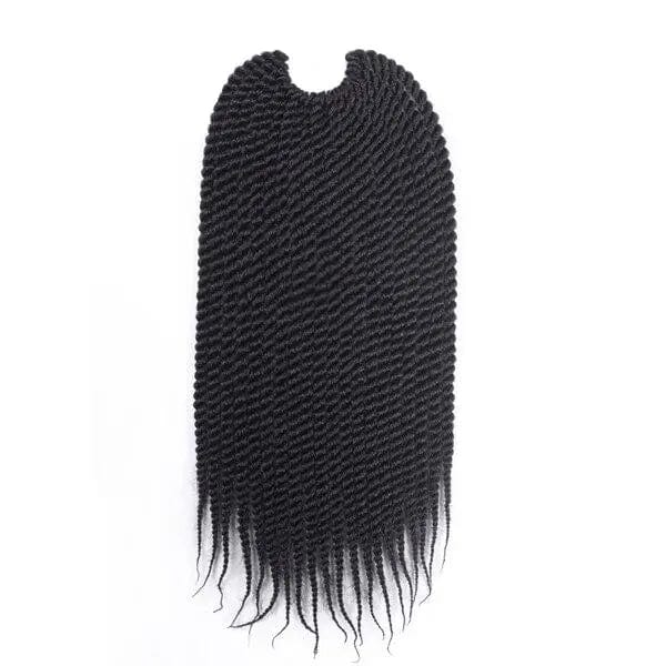 Tresse Sénégalaise Crochet Braids Noir - Perruque Femme