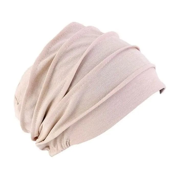 Turban Beige - Perruque Femme