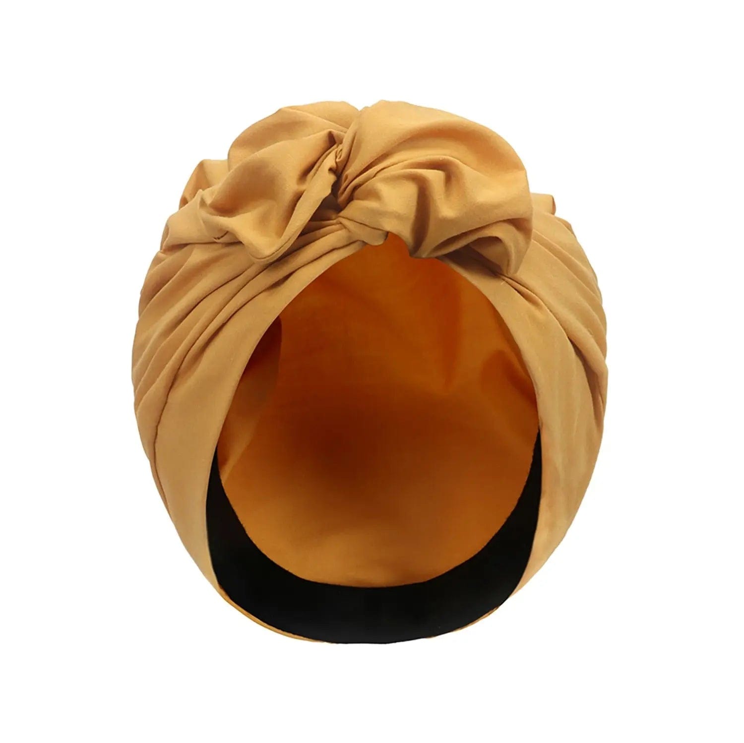 Turban Bouclé Jaune - Perruque Femme