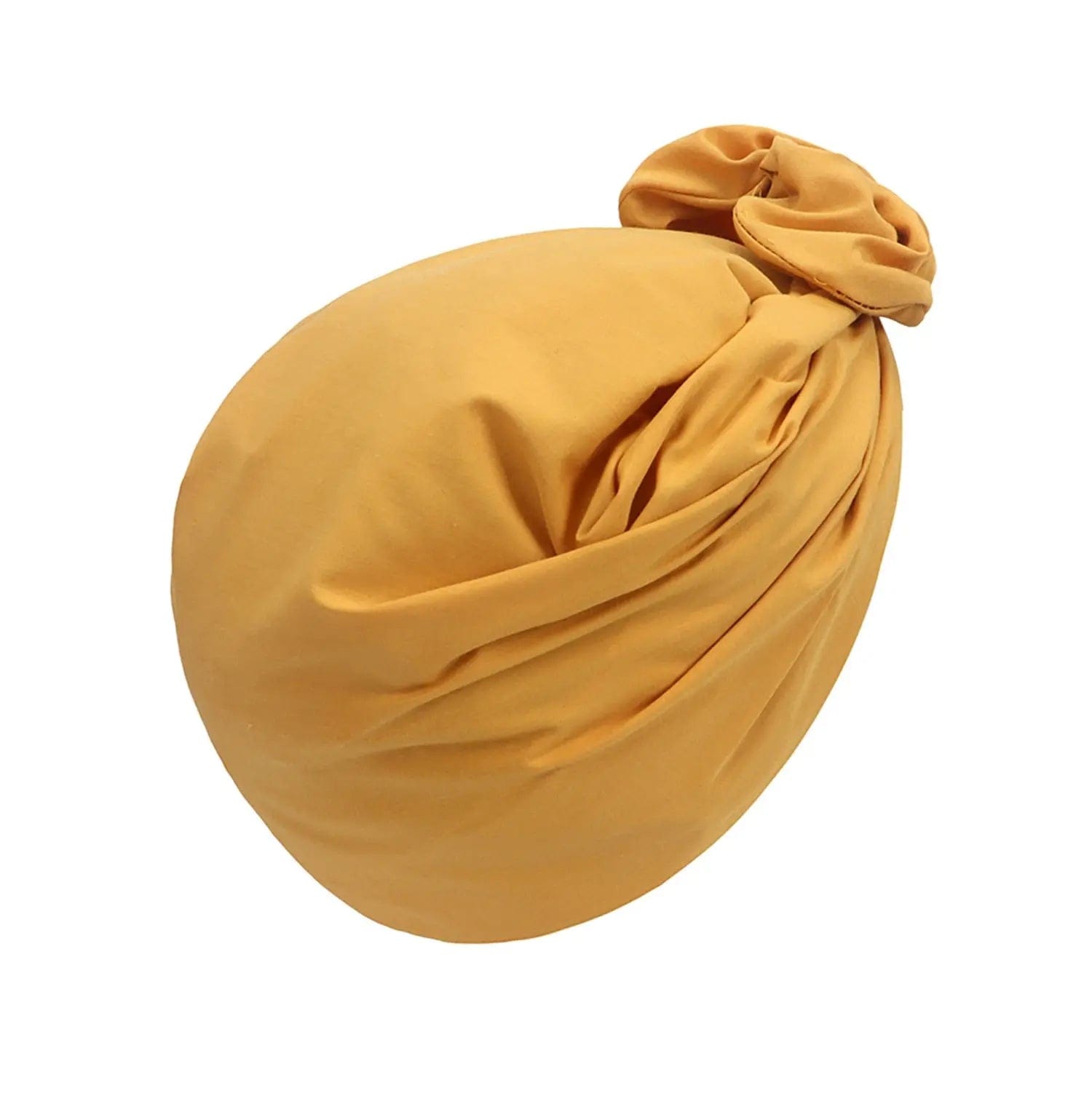Turban Bouclé Jaune - Perruque Femme