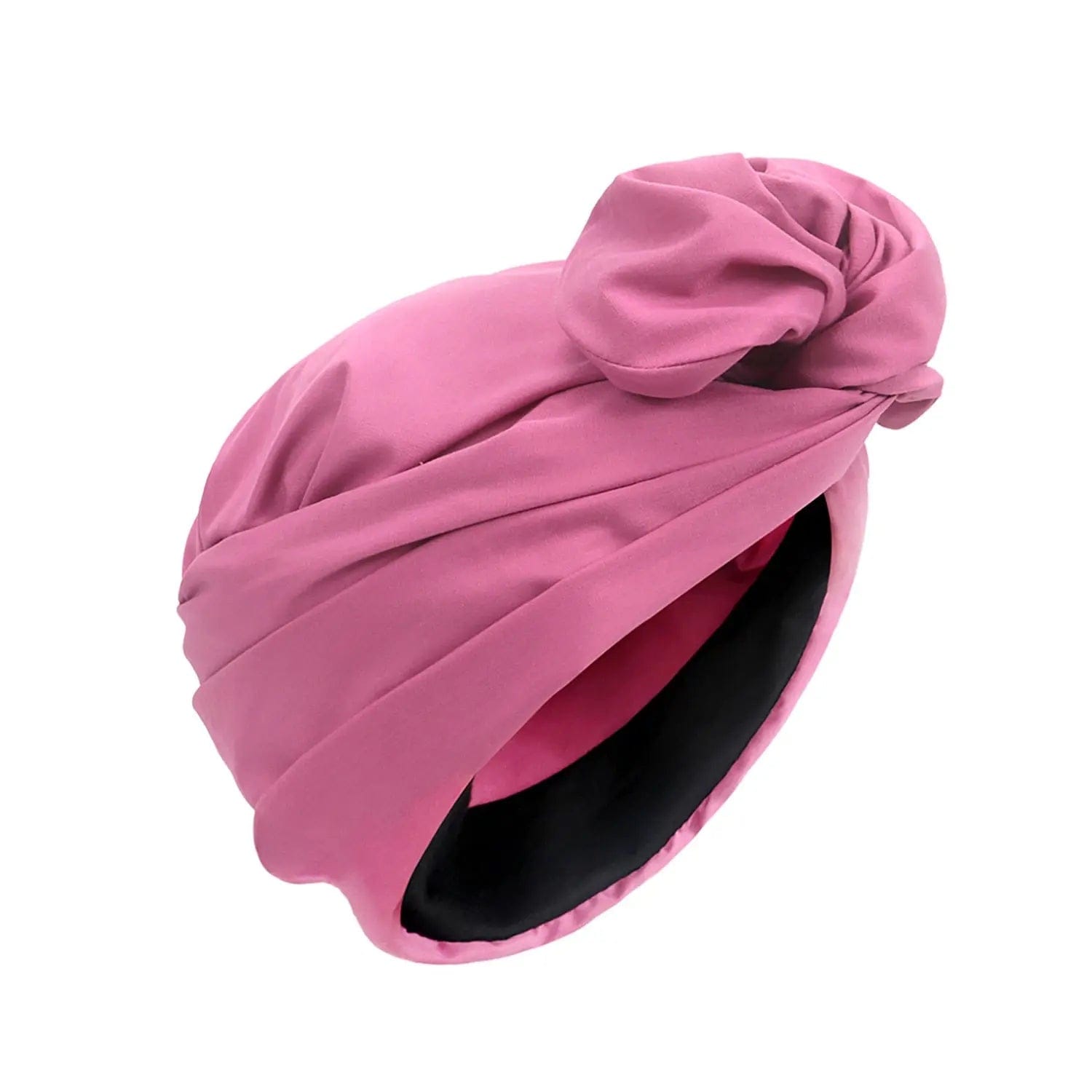 Turban Bouclé Rose - Perruque Femme