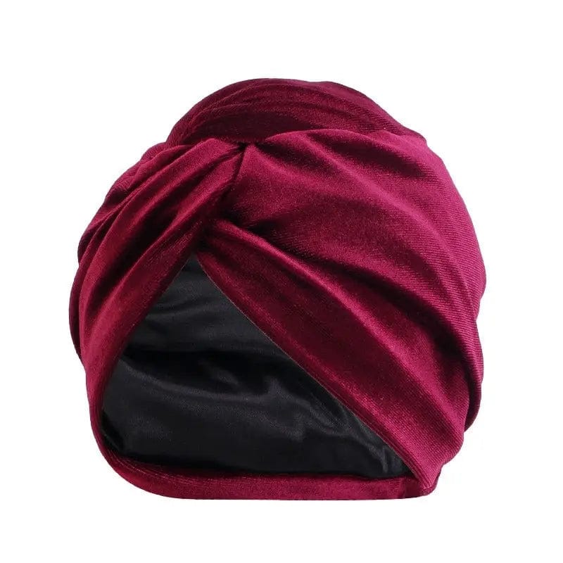 Turban Nœud Rouge - Perruque Femme