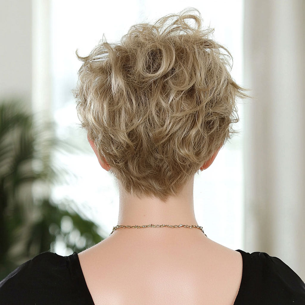 Perruque Synthétique Pixie Blonde - Clara