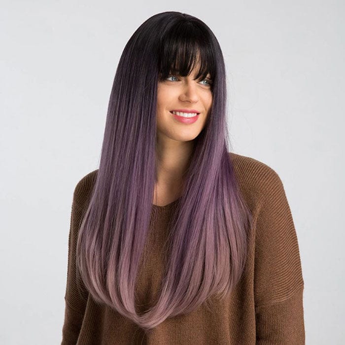 perruque violette