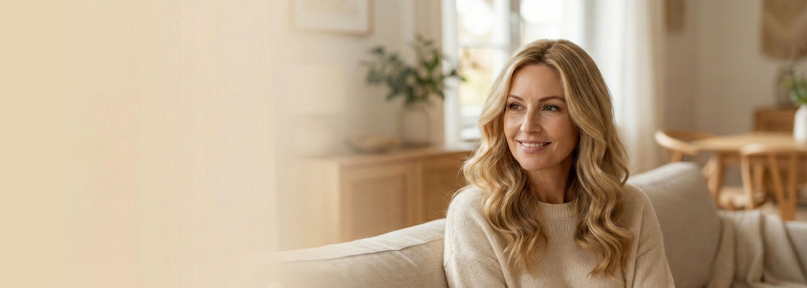 Femme portant une perruque naturelle – boutique perruque femme