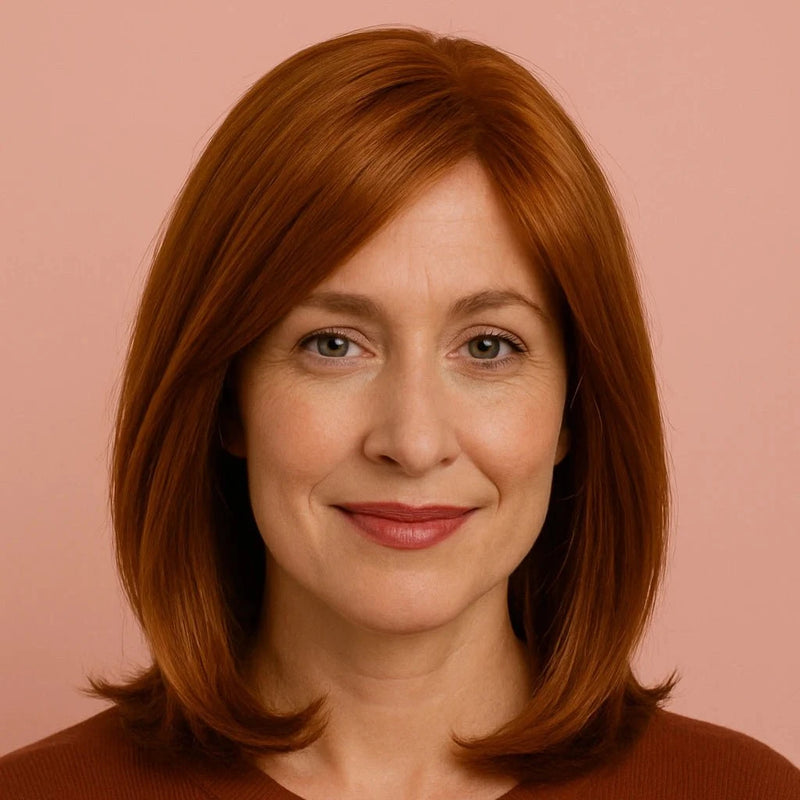 perruque cheveux roux
